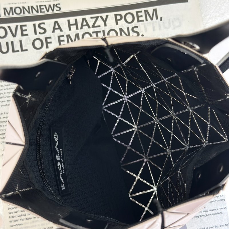 三宅一生 Lucent 7x7手提包 - 杏-6