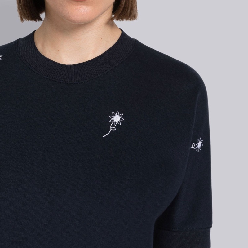 Thom Browne 女士 花卉刺繡T恤IT-36 IT-38碼-5