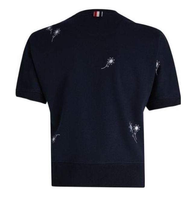 Thom Browne 女士 花卉刺繡T恤IT-36 IT-38碼-7