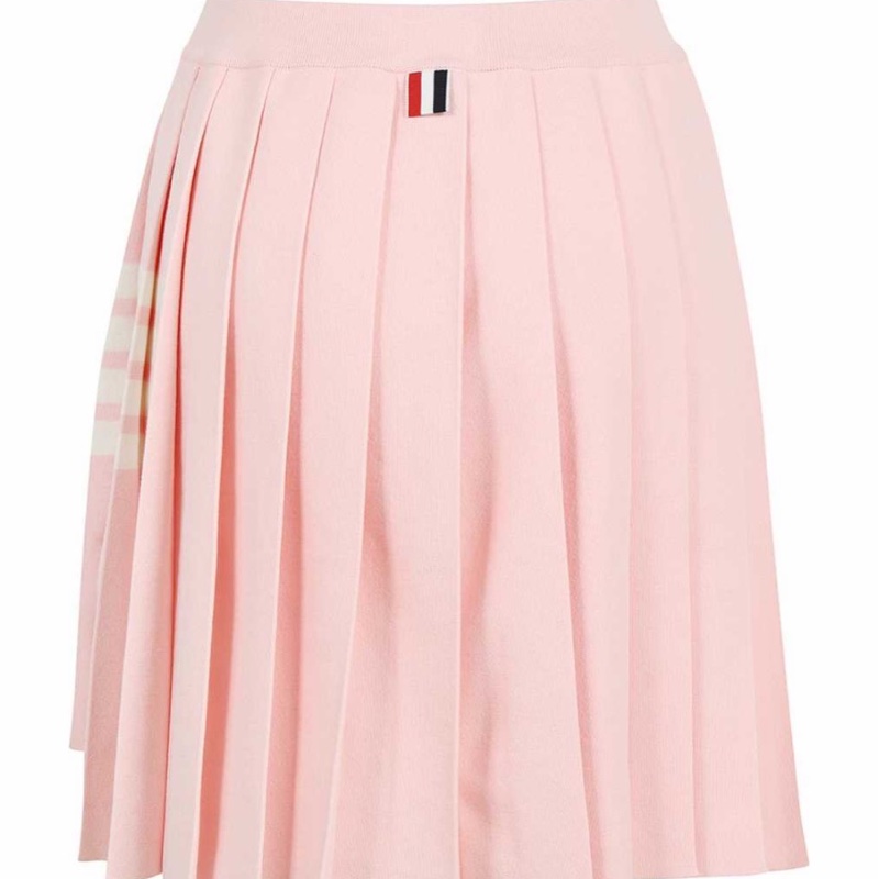 Thom Browne 女士 徽標百褶半身裙IT-36 IT-40碼-1