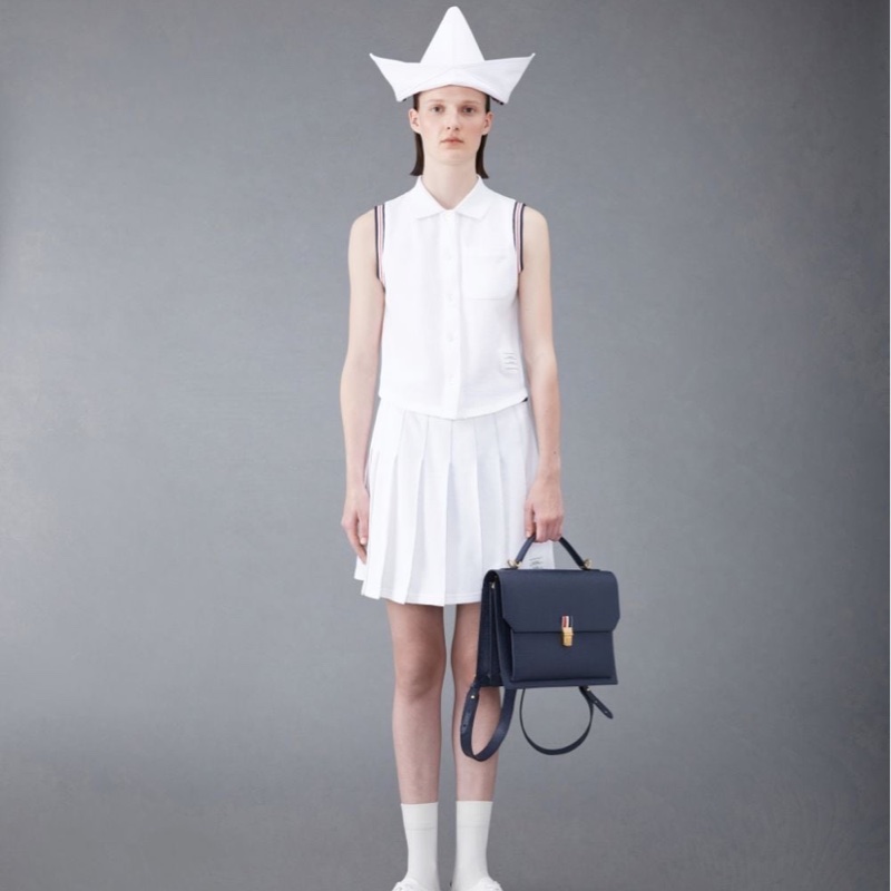 Thom Browne 女士 褶皺迷你裙IT-40 IT-42碼-3