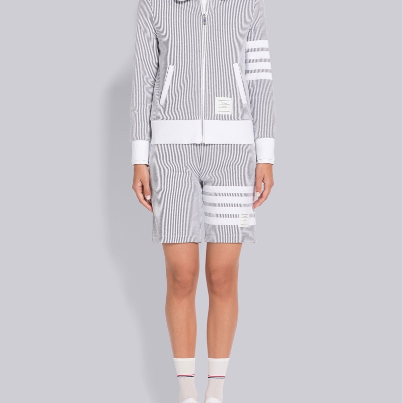 Thom Browne 女士 4 條紋細節短褲IT-36 IT-38 IT-40 IT-42 IT-44碼-4
