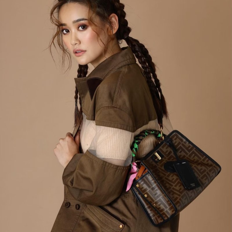 FENDI Peekaboo defender手提包 - mini-1
