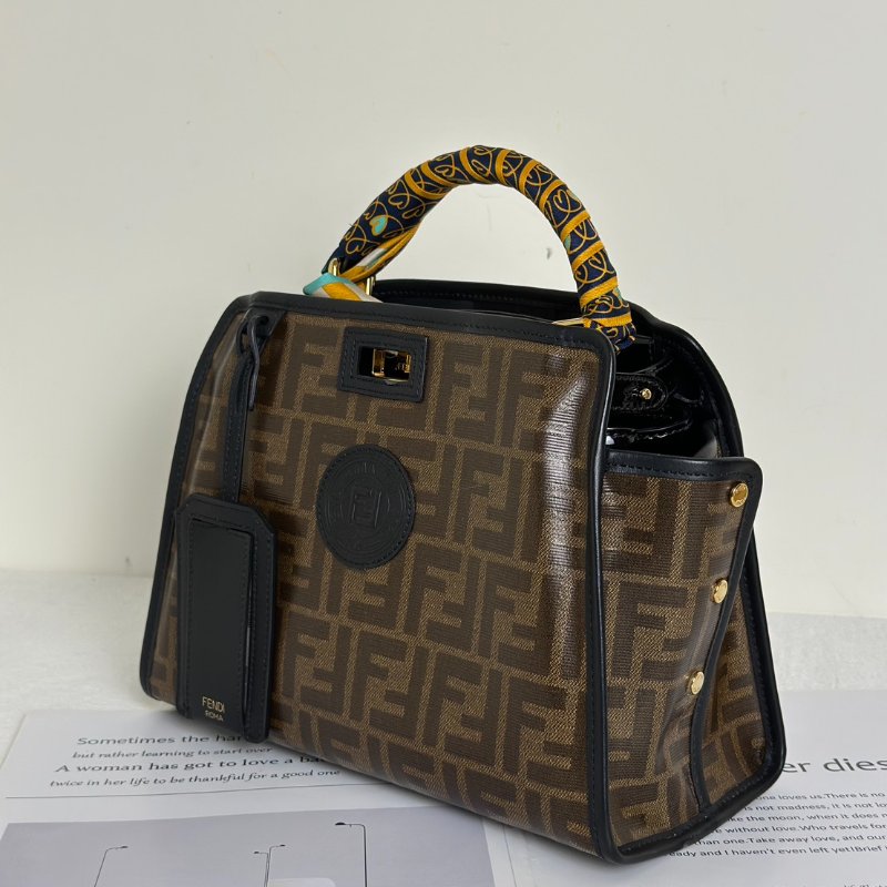 FENDI Peekaboo defender手提包 - mini-3