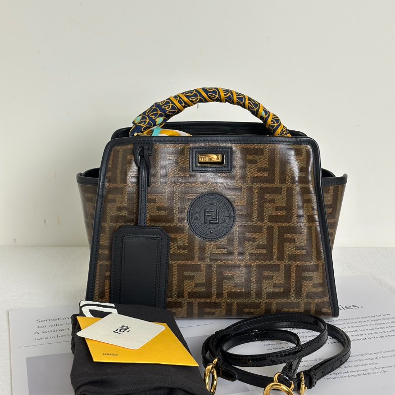 FENDI Peekaboo defender手提包 - mini-18