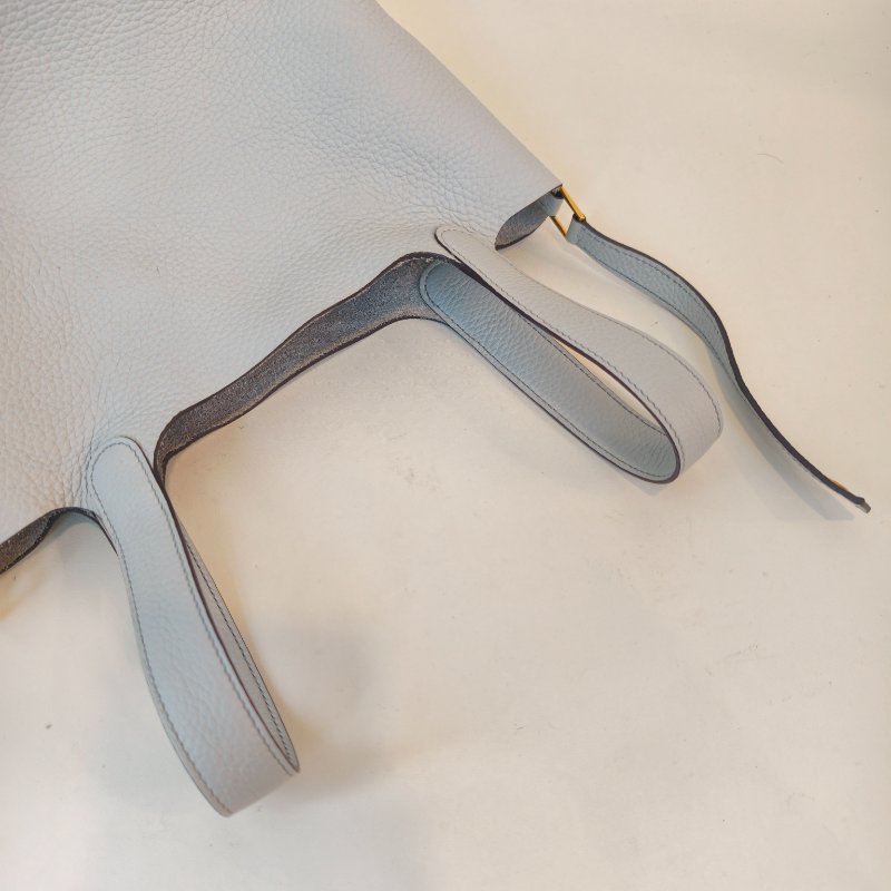 Hermes 愛馬仕 菜籃子picotin 18 菜籃子 聖杯藍 Z刻 2021年 一把鎖頭一把鑰匙-5