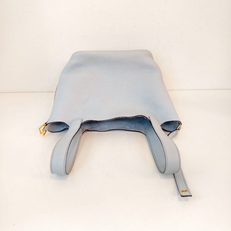 Hermes 愛馬仕 菜籃子picotin 18 菜籃子 聖杯藍 Z刻 2021年 一把鎖頭一把鑰匙-7