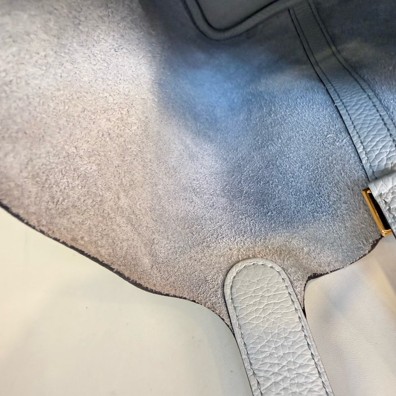 Hermes 愛馬仕 菜籃子picotin 18 菜籃子 聖杯藍 Z刻 2021年 一把鎖頭一把鑰匙-12