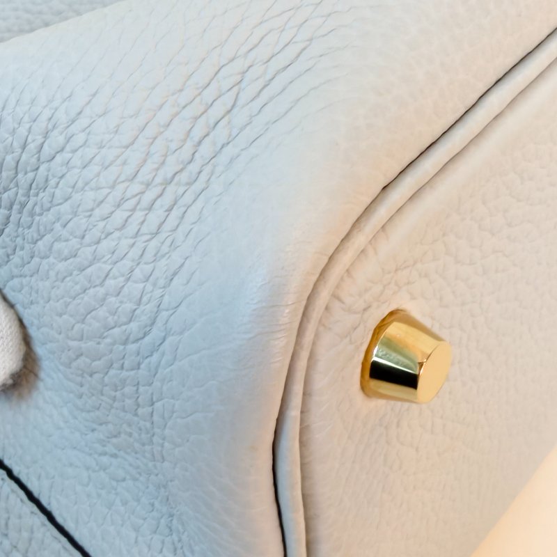 Hermes 愛馬仕 菜籃子picotin 18 菜籃子 聖杯藍 Z刻 2021年 一把鎖頭一把鑰匙-17