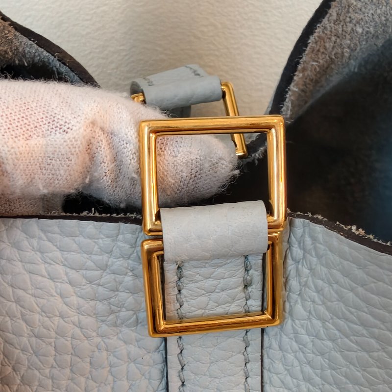 Hermes 愛馬仕 菜籃子picotin 18 菜籃子 聖杯藍 Z刻 2021年 一把鎖頭一把鑰匙-19