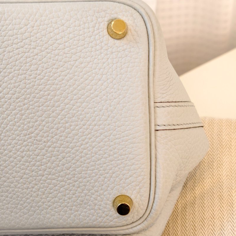 Hermes 愛馬仕 菜籃子picotin 18 菜籃子 聖杯藍 Z刻 2021年 一把鎖頭一把鑰匙-21