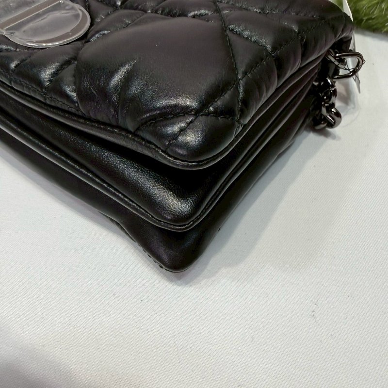 DIOR 全新CARO藤格紋迷你斜背包-8