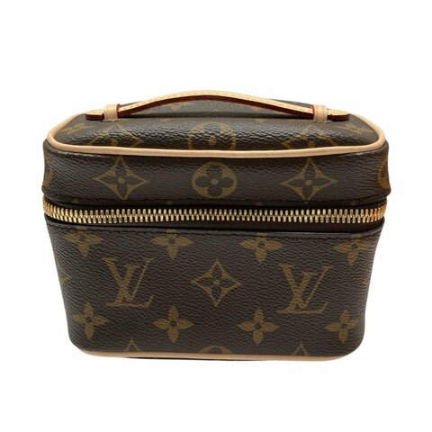 LOUIS VUITTON NICE NANO 化妝包 M44936 老花