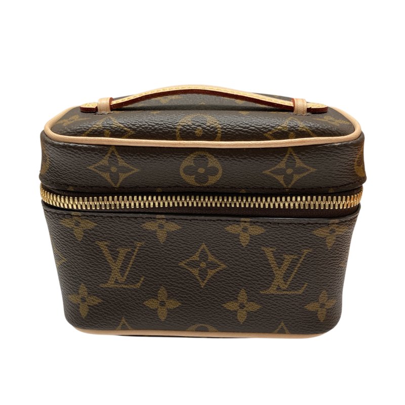 LOUIS VUITTON NICE NANO 化妝包 M44936 老花-0