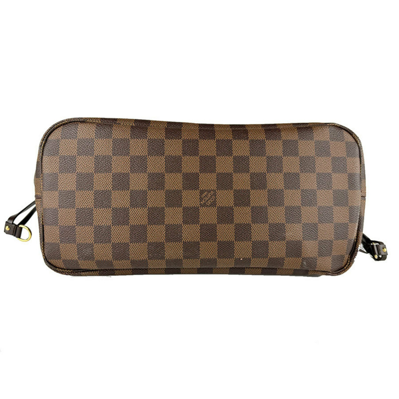 路易威登 Damier Neverfull MM 手提包,Ebene 帆布材質,男女款,N40599,免運費,Z8796-3