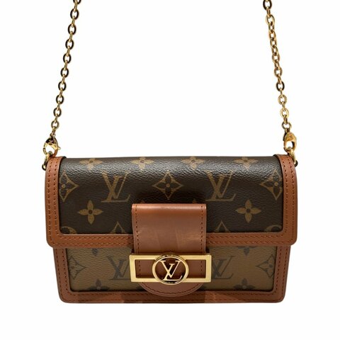 LOUIS VUITTON DAUPHINE 達芙妮 鍊條包 M68746 老花
