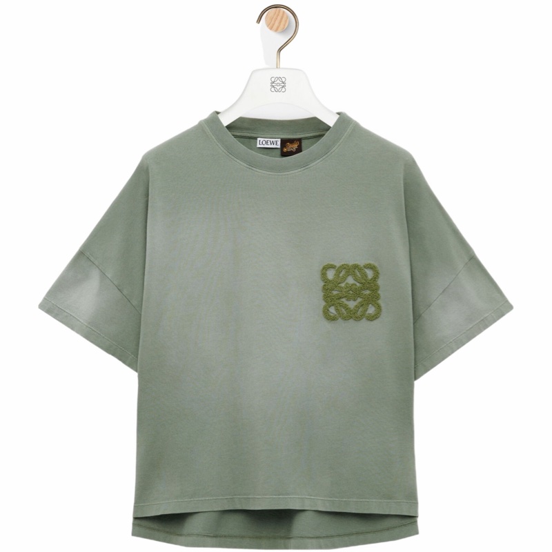 Loewe 女士 圓領短袖T恤XS S L碼-4