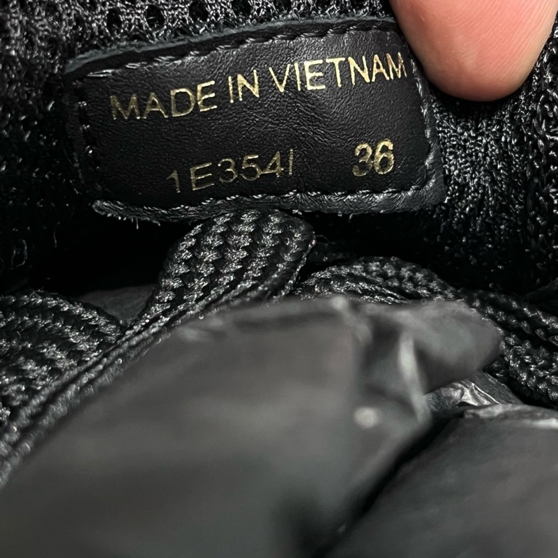 99新 PRADA 普拉達 尼龍厚底休閒鞋/尺碼 36碼 無附件-6