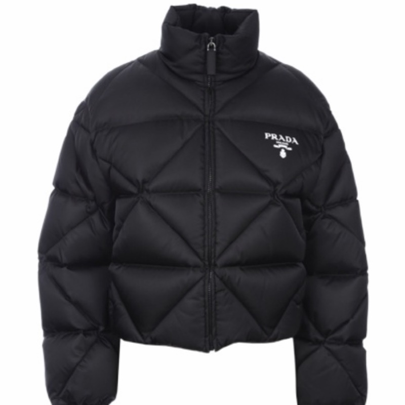 Prada 女士 徽標羽絨服IT-36 IT-38碼-0
