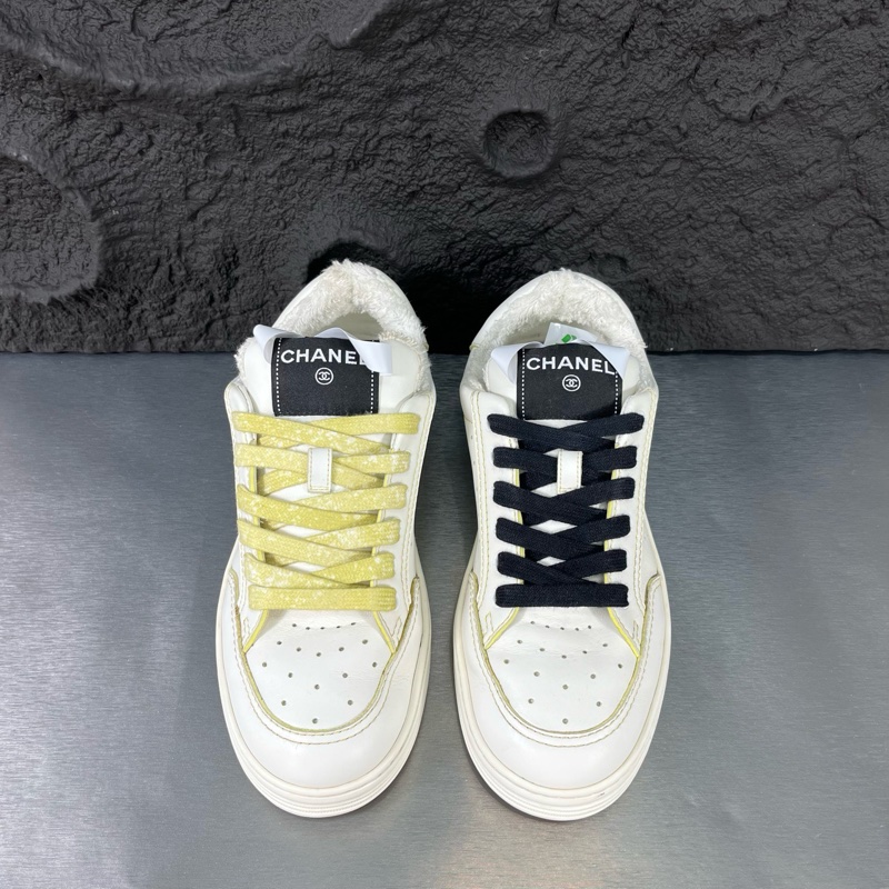 Chanel香奈兒 小白鞋/尺碼 37.5碼/ 無附件-1