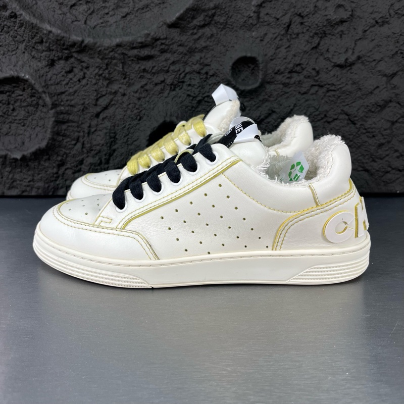 Chanel香奈兒 小白鞋/尺碼 37.5碼/ 無附件-3