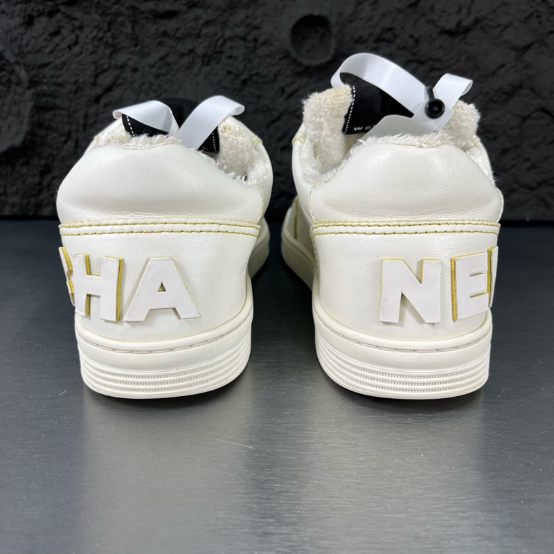 Chanel香奈兒 小白鞋/尺碼 37.5碼/ 無附件-4