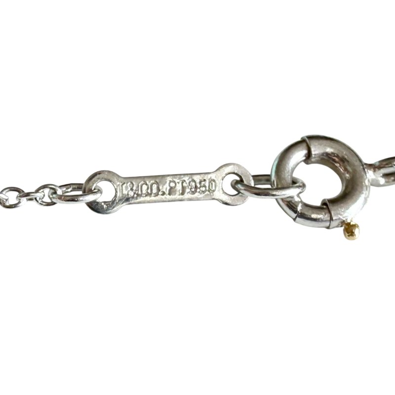 TIFFANY & CO. Paloma Picasso PT950鉑金 滿鑽 愛心💗 頸鏈-7
