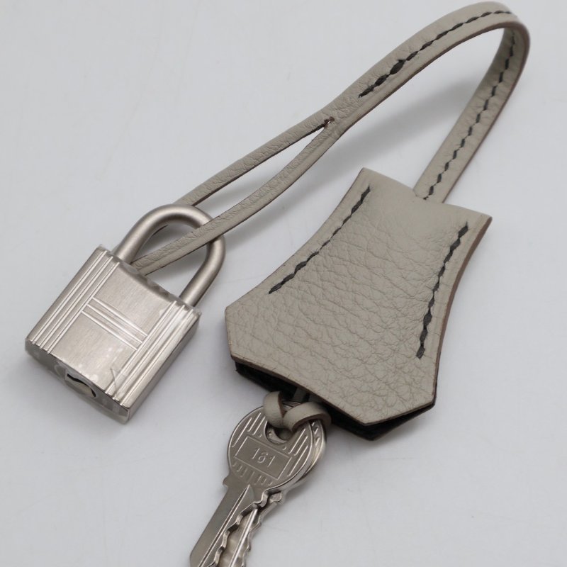 HERMES Birkin 25 - 珍珠灰拚黑-13