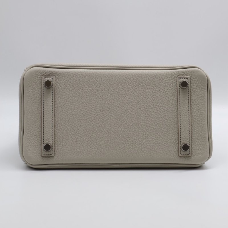 HERMES Birkin 25 - 珍珠灰拚黑-18