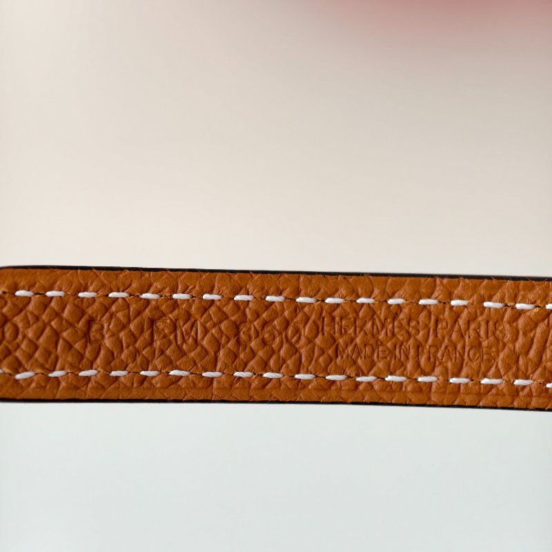 hermes 愛馬仕 女款細腰帶 B刻 2023年 長90cm 閒置成色-7