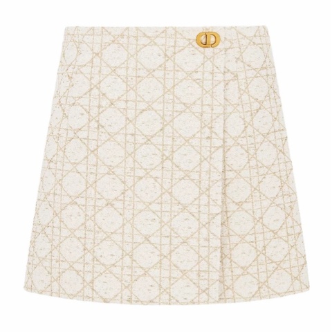 Dior 女士 Macrocannage 短裙褲40F FR-36 FR-38 FR-40碼