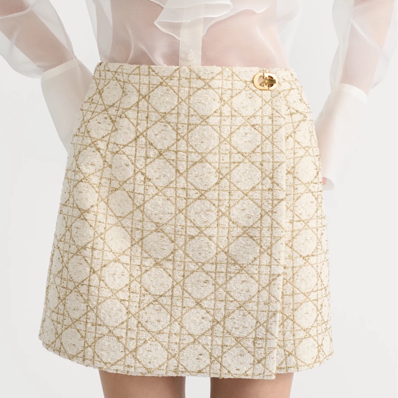 Dior 女士 Macrocannage 短裙褲40F FR-36 FR-38 FR-40碼-2