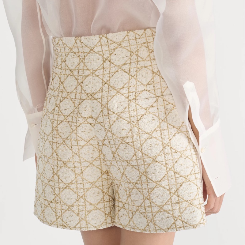 Dior 女士 Macrocannage 短裙褲40F FR-36 FR-38 FR-40碼-3