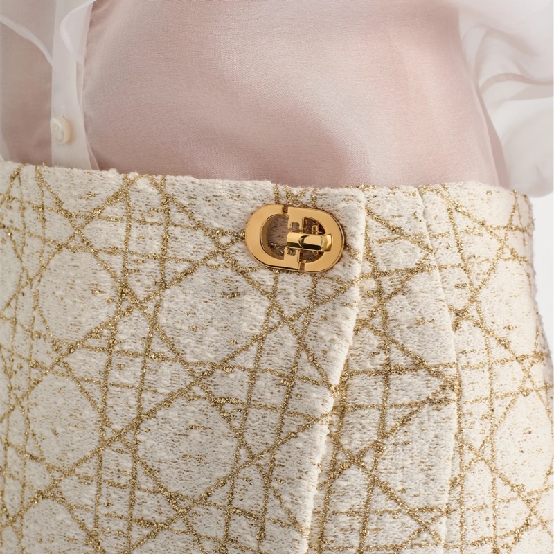 Dior 女士 Macrocannage 短裙褲40F FR-36 FR-38 FR-40碼-4