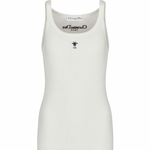 Dior 女士 徽標細節背心XS S M L XL碼