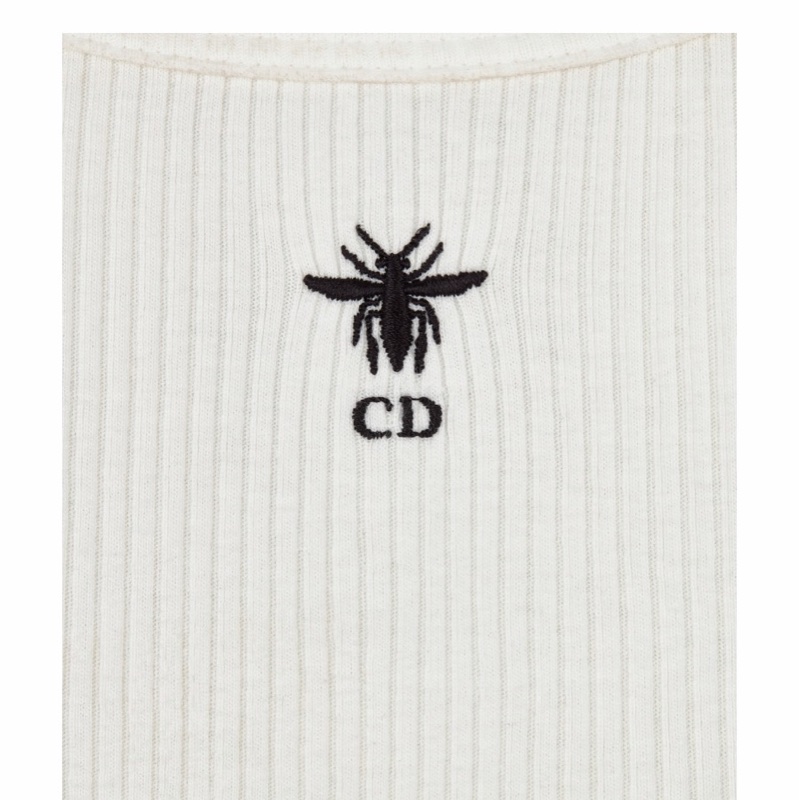 Dior 女士 徽標細節背心XS S M L XL碼-2