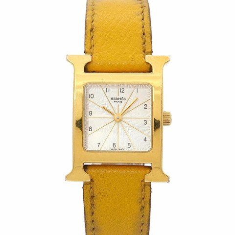 愛馬仕 H Watch HH1 201 女士銀色石英錶