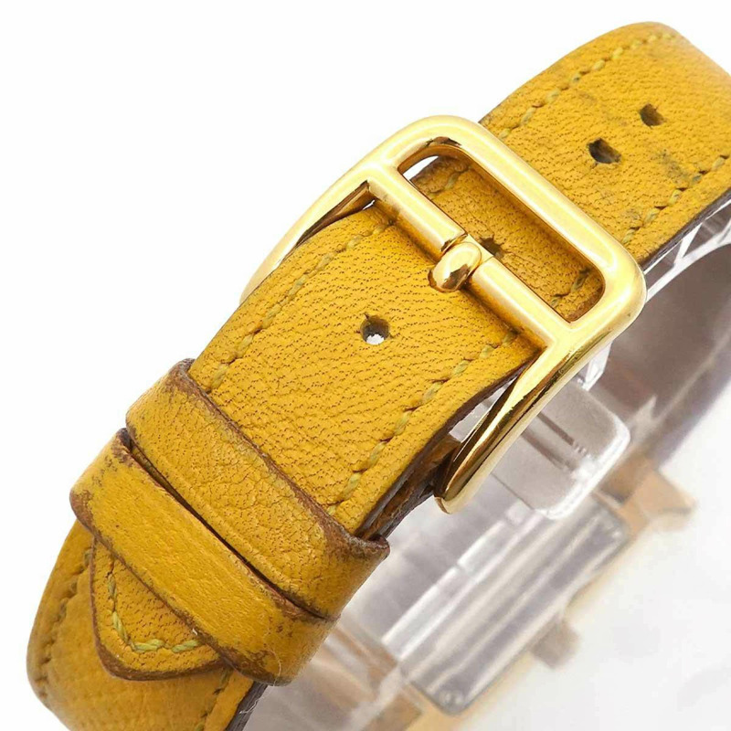 愛馬仕 H Watch HH1 201 女士銀色石英錶-7