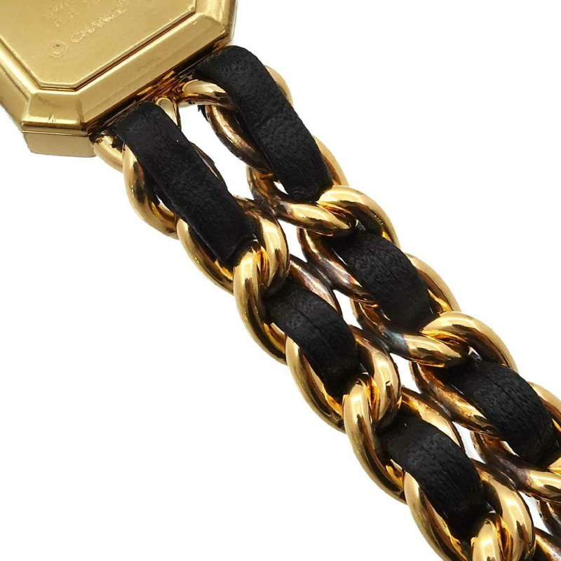 香奈兒 Premiere 女士腕錶,L 碼,H0001,黑金配色,石英機芯-5