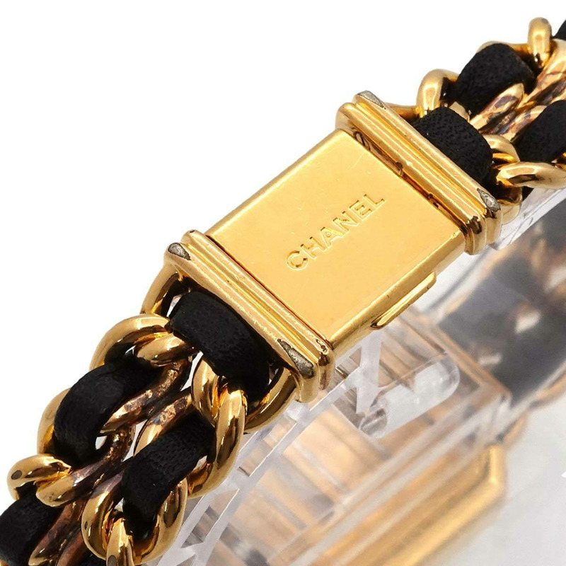 香奈兒 Premiere 女士腕錶,L 碼,H0001,黑金配色,石英機芯-6