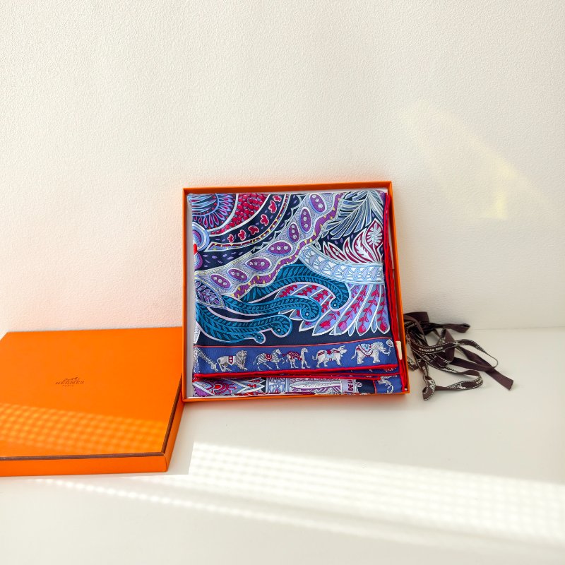 hermes 愛馬仕 絲巾 90×90cm-0