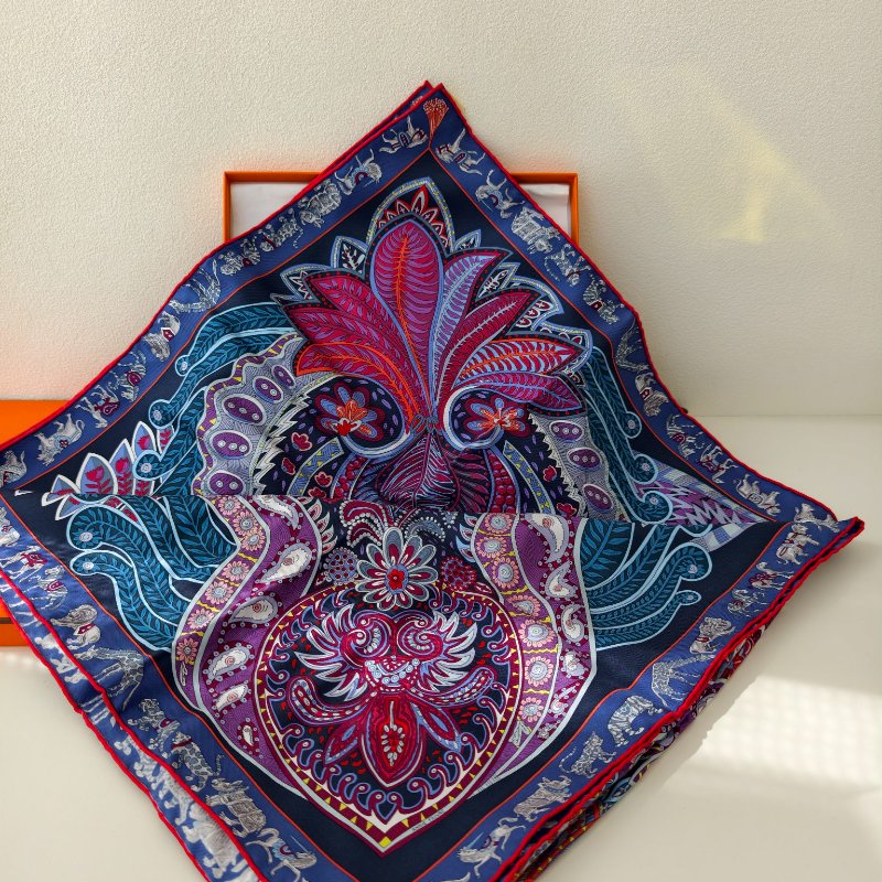 hermes 愛馬仕 絲巾 90×90cm-2