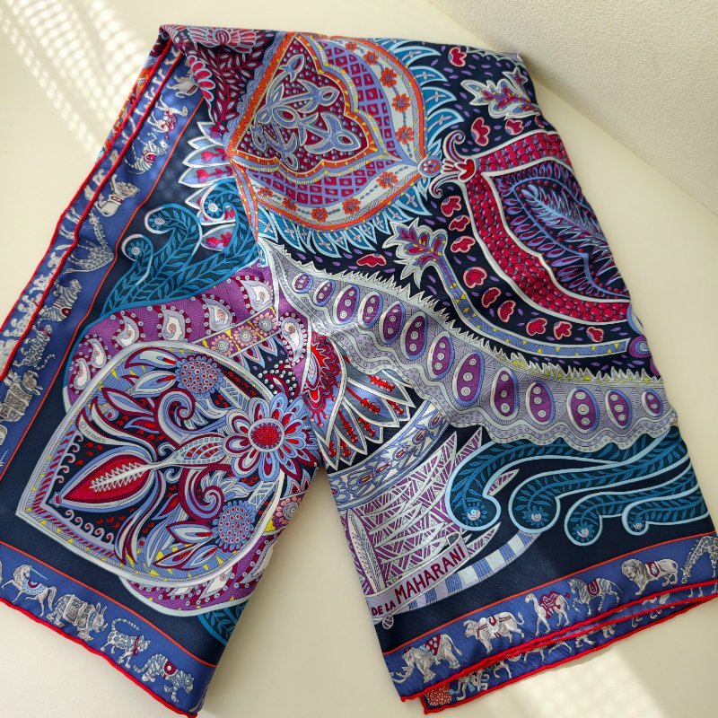 hermes 愛馬仕 絲巾 90×90cm-4