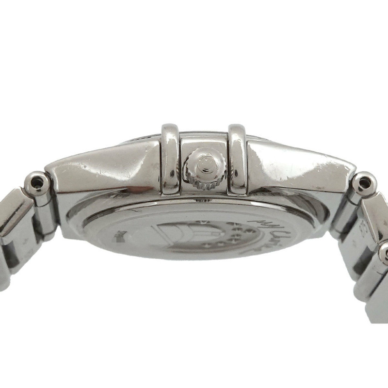 歐米茄星座系列迷你款 My Choice 1561 71 女士白色錶殼石英腕錶-5