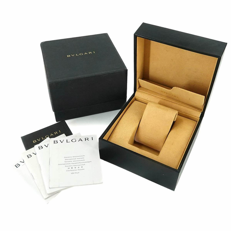 寶格麗 Diagono Scuba Combi SD38SG 男士腕錶,附日期顯示,黑色錶殼,18K黃金材質,自動上鍊機芯-1