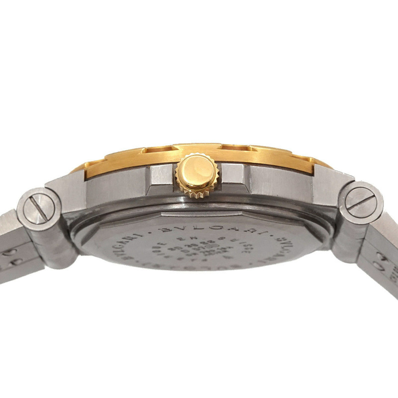 寶格麗 Diagono Scuba Combi SD38SG 男士腕錶,附日期顯示,黑色錶殼,18K黃金材質,自動上鍊機芯-5