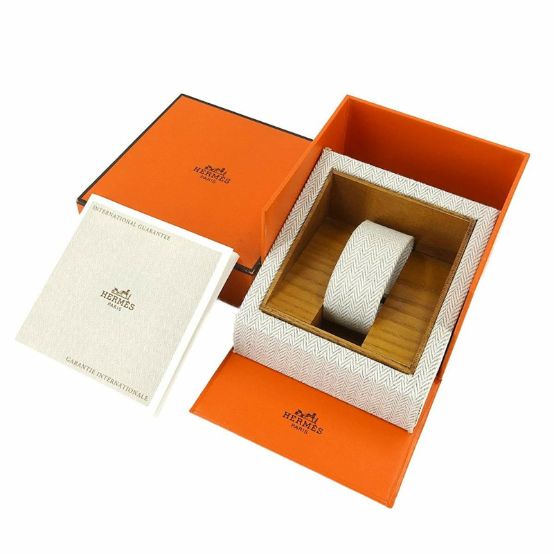 愛馬仕 H Watch HH1 201 女士銀色石英錶-1