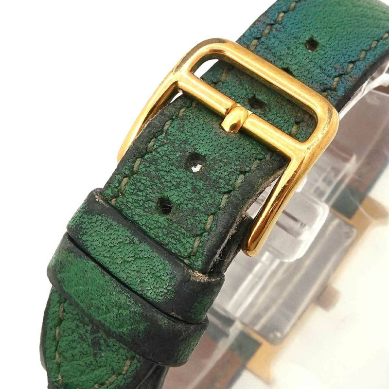 愛馬仕 H Watch HH1 201 女士銀色石英錶-7