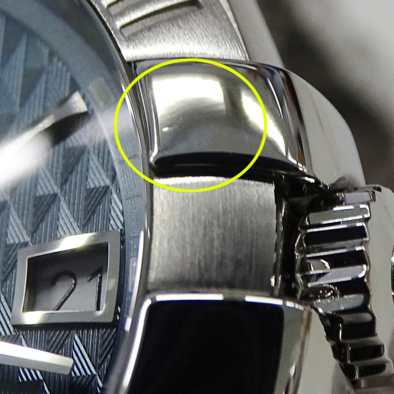 歐米茄星座系列 123.10.35.20.002 男士同軸自動上鍊腕錶,不鏽鋼錶殼,銀色和藍色錶背,拋光處理-12