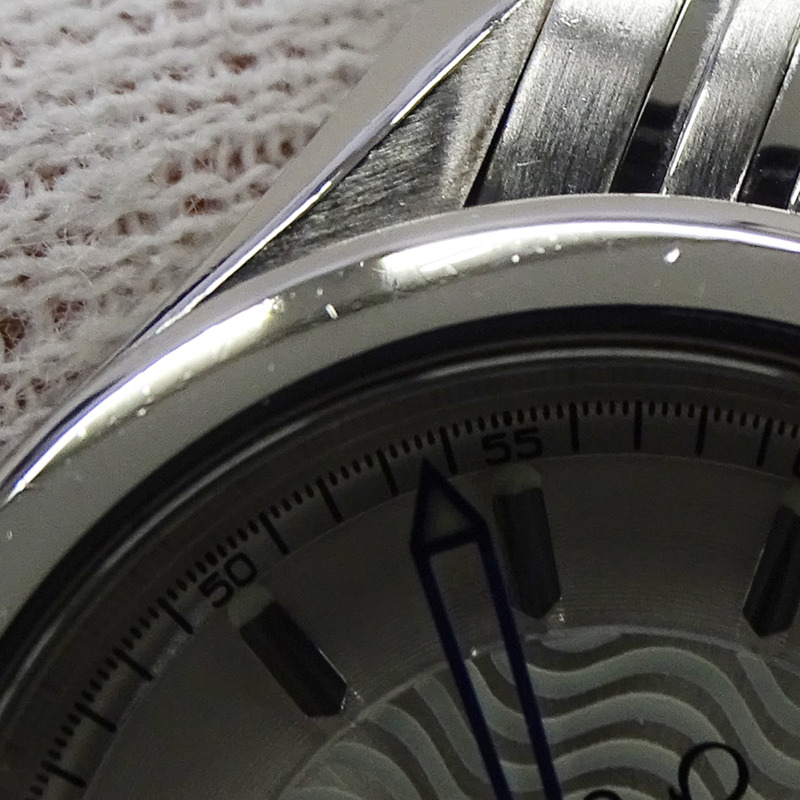 歐米茄海馬系列2571.31女錶，120公尺防水，日期顯示，石英機芯，QZ系列，不鏽鋼錶殼，銀色，拋光處理-6